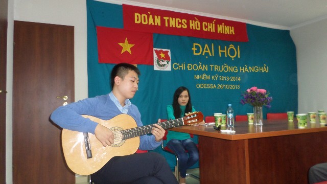 Chi đoàn trường Hàng Hải tổ chức thành công đại hội mẫu 2013-2014