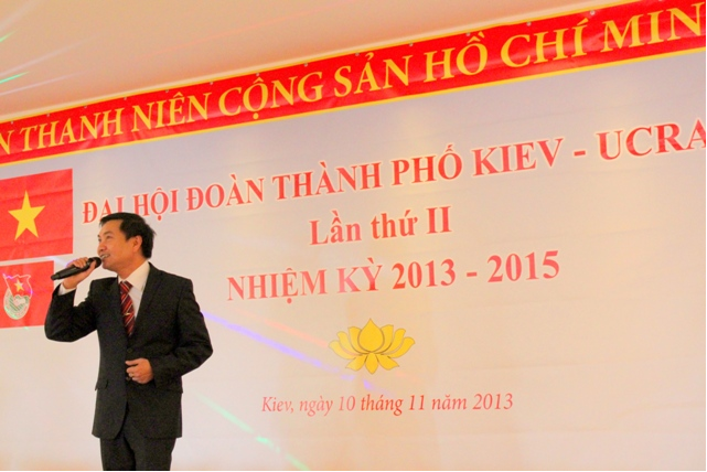 Đại hội thành đoàn Kiev - Ucraina nhiệm kỳ 2013-2015