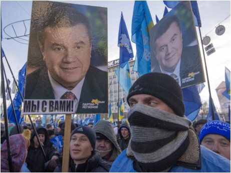 Tin chính Ukraine ngày 14/12/2014 : Tổng thống Ucraine Yanukovich đã đình chỉ công tác 4 cán bộ cao cấp