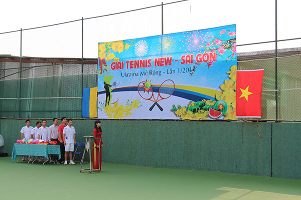 Hình ảnh giải Tennis news Sài Gòn mở rộng lần I 2014