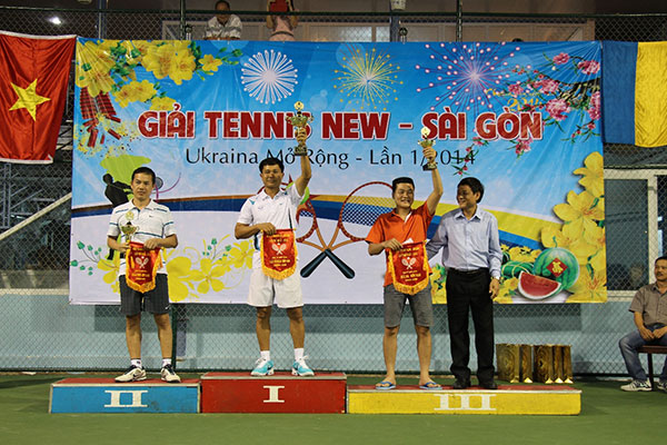 Hình ảnh giải Tennis news Sài Gòn mở rộng lần I 2014