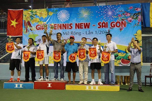 Giải tennis New – Sài Gòn mở rộng 2014