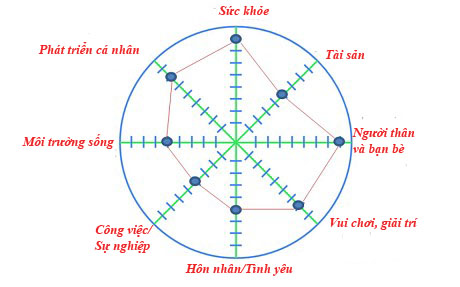 Đo hạnh phúc của bạn qua công thức bánh xe