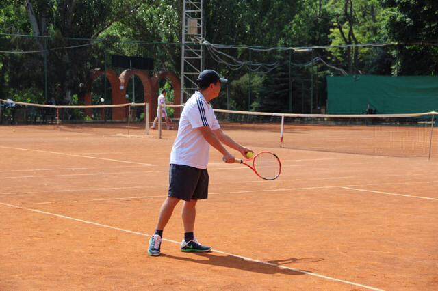 Phóng sự ảnh: Giao hữu Tennis giữa thành phố Kiev và Odessa