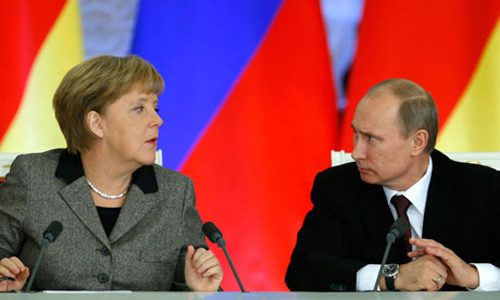 Merkel kêu gọi Putin gây áp lực với phe ly khai ở Ukraine