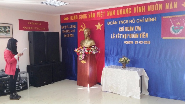 Chi đoàn Kva – Kinh tế long trọng tổ chức Lễ kết nạp Đoàn viên mới