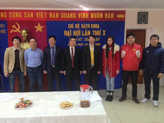 Chi bộ Bách Khoa đại hội chi bộ lần X nhiệm kì 2015 - 2017