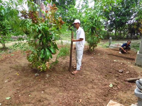 Lấp cát bảo tồn hiện vật nơi nghi chôn cất vua Quang Trung