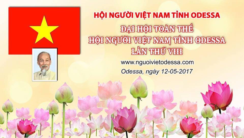 Thư mời tham dự Đại hội toàn thể Hội Người Việt Nam tỉnh Odessa