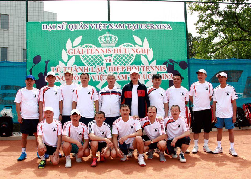 Phóng sự ảnh về 'Giải tennis hữu nghị và thành lập Hiệp hội Tennis cộng đồng Việt Nam tại Ucraina'