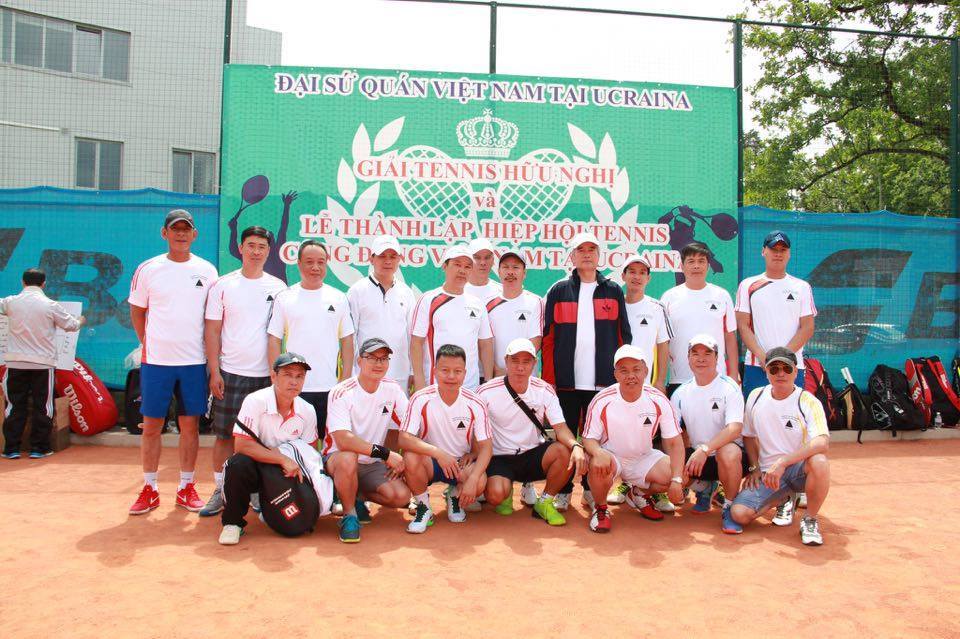 Phóng sự ảnh về 'Giải tennis hữu nghị và thành lập Hiệp hội Tennis cộng đồng Việt Nam tại Ucraina'