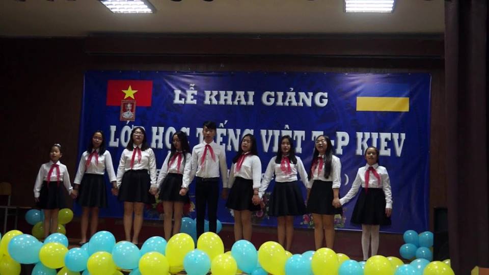 Lễ khai giảng lớp học tiếng Việt tại thủ đô Kiev, Ucraina