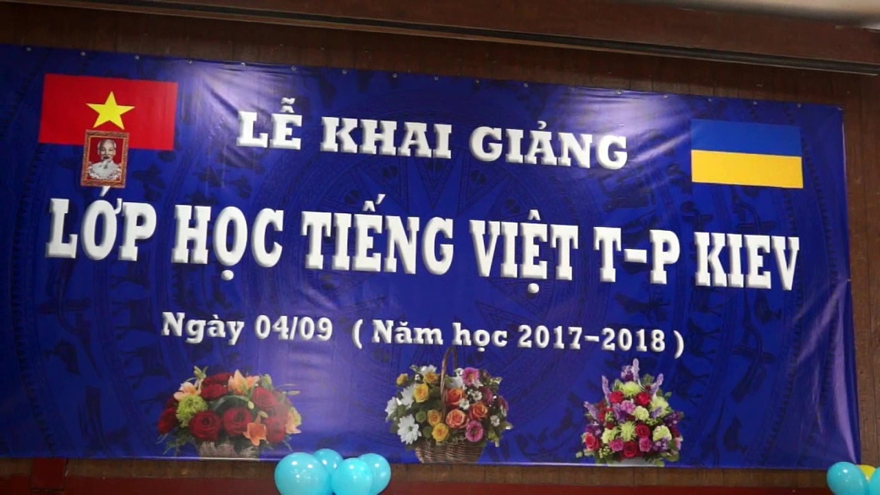 Lễ khai giảng lớp học tiếng Việt tại thủ đô Kiev, Ucraina