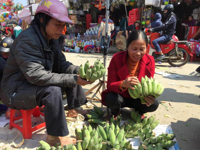 Hối hả phiên chợ miền quê ngày cuối năm