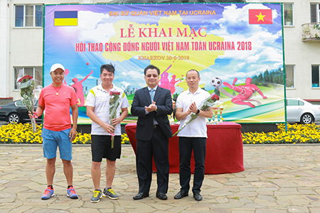 Hội thao cộng đồng Việt Nam toàn Ucraina 2018 thành công rực rỡ