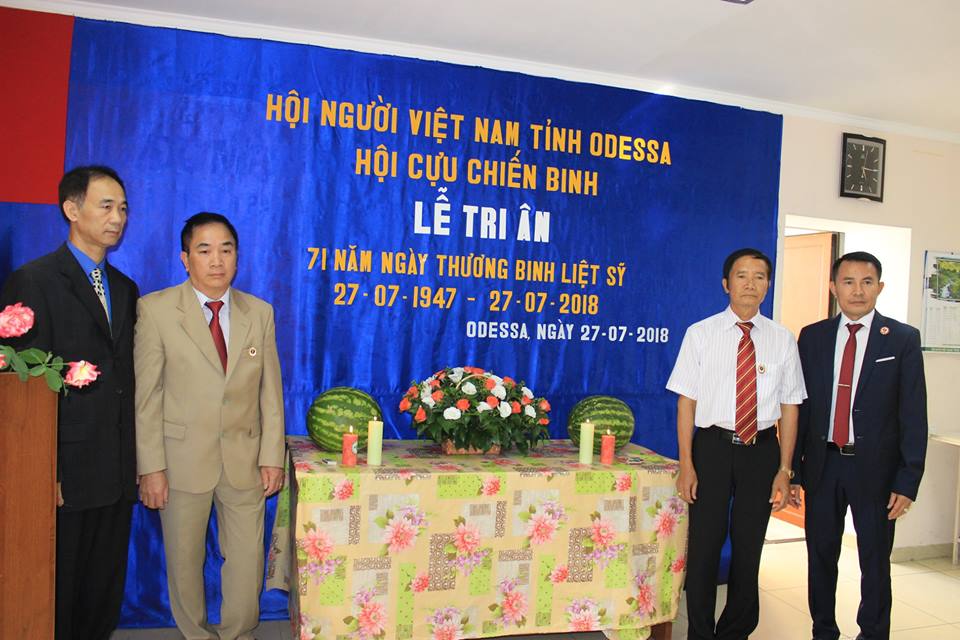 Lễ Tri ân 71 năm Ngày Thương binh – Liệt sỹ tại Odessa