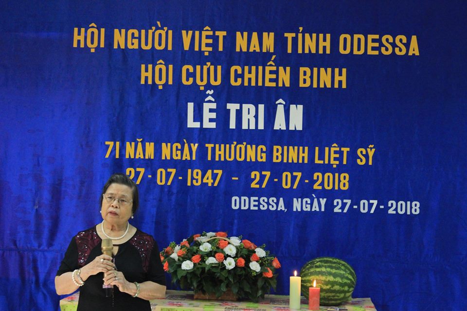 Lễ Tri ân 71 năm Ngày Thương binh – Liệt sỹ tại Odessa