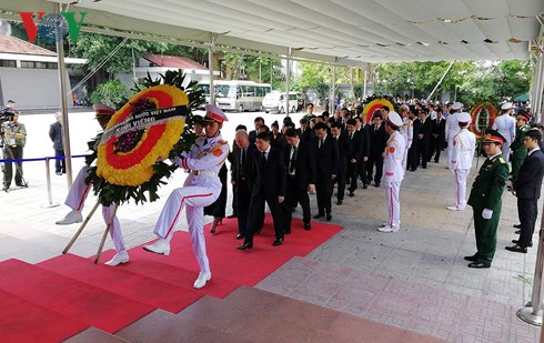 Trực tiếp: Lễ viếng Chủ tịch nước Trần Đại Quang