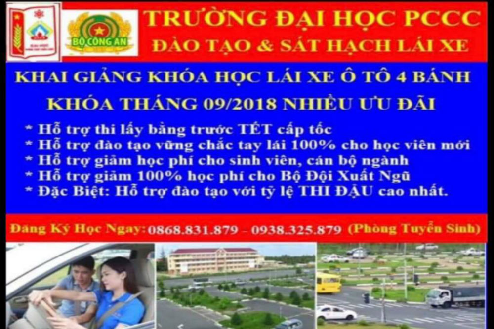 Trung tâm lái xe mạo danh Bộ Công an lừa tiền hàng trăm học viên