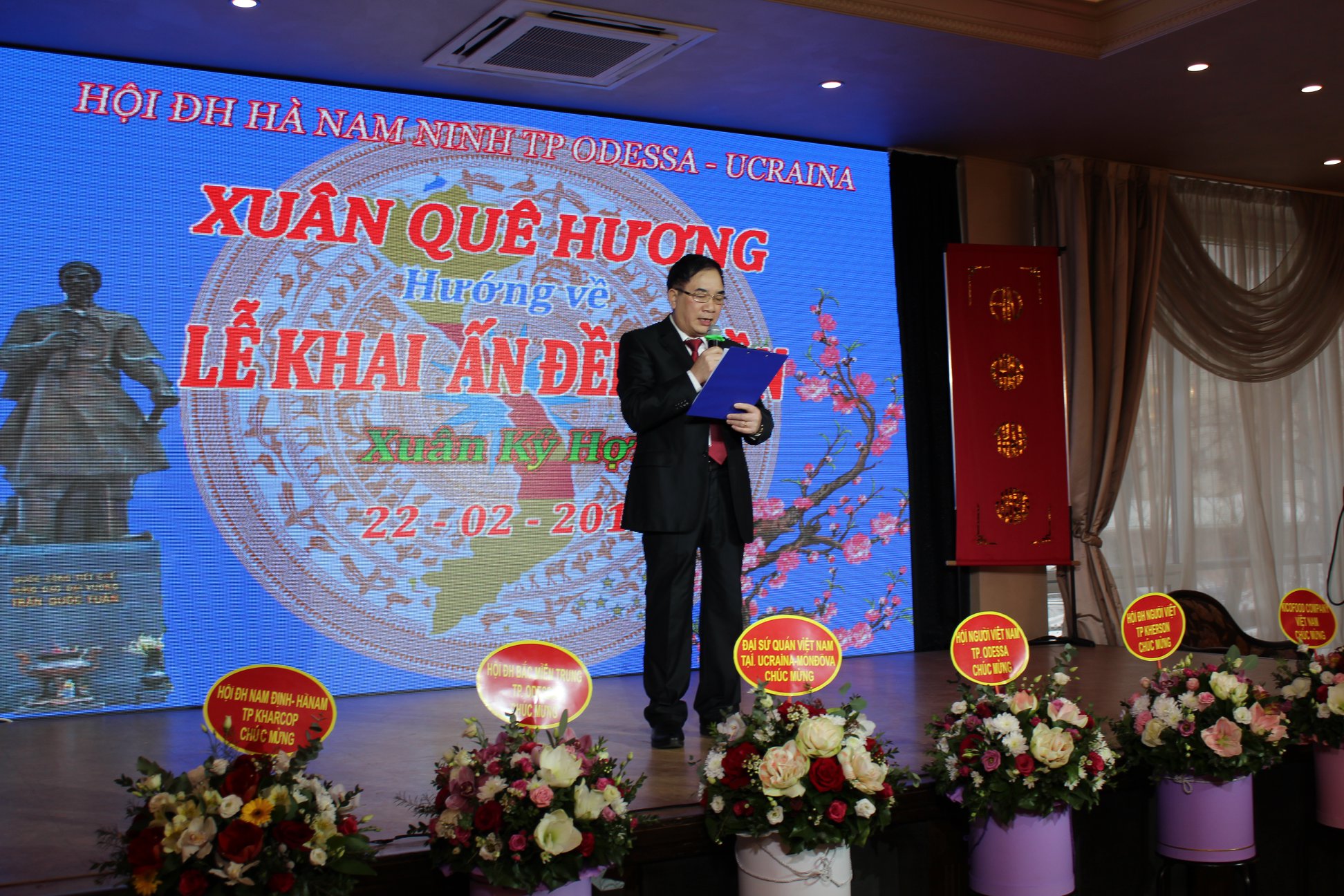 Xuân quê hương hướng về Lễ khai ấn đền Trần 2019 tại Odessa