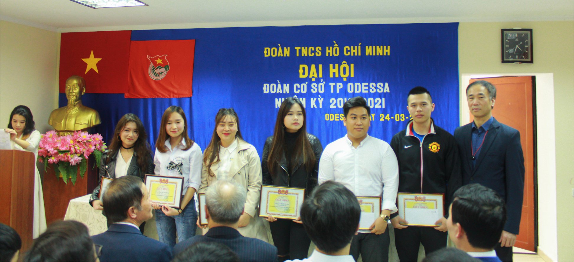 Đại hội Đoàn cơ sở Odessa thành công tốt đẹp