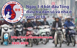 Bắt đầu cuộc Tổng điều tra dân số và nhà ở lớn nhất từ trước đến nay