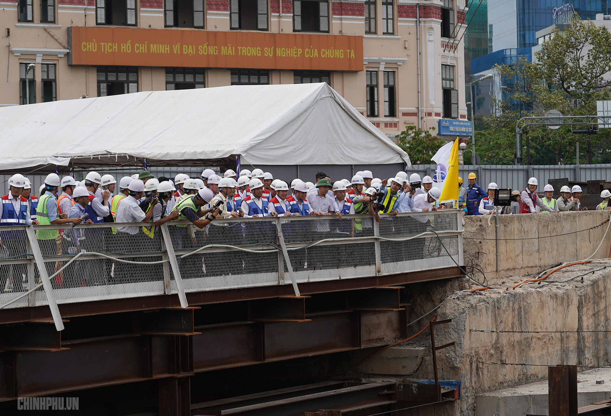 Thủ tướng thị sát dự án tuyến metro đầu tiên của TPHCM