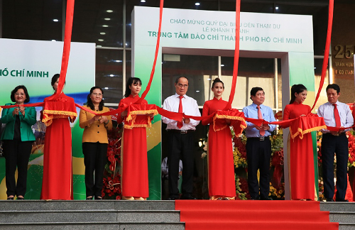 TPHCM khánh thành trung tâm báo chí đầu tiên của cả nước