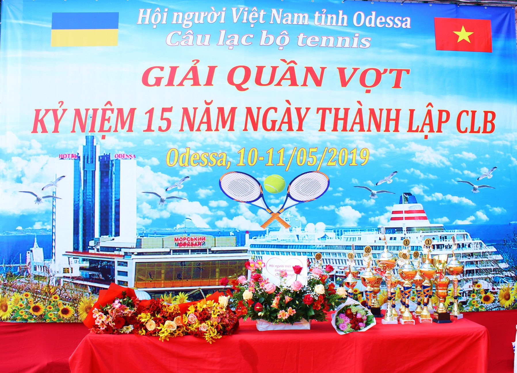 Lễ khai mạc Giải Tennis Odessa Open 2019