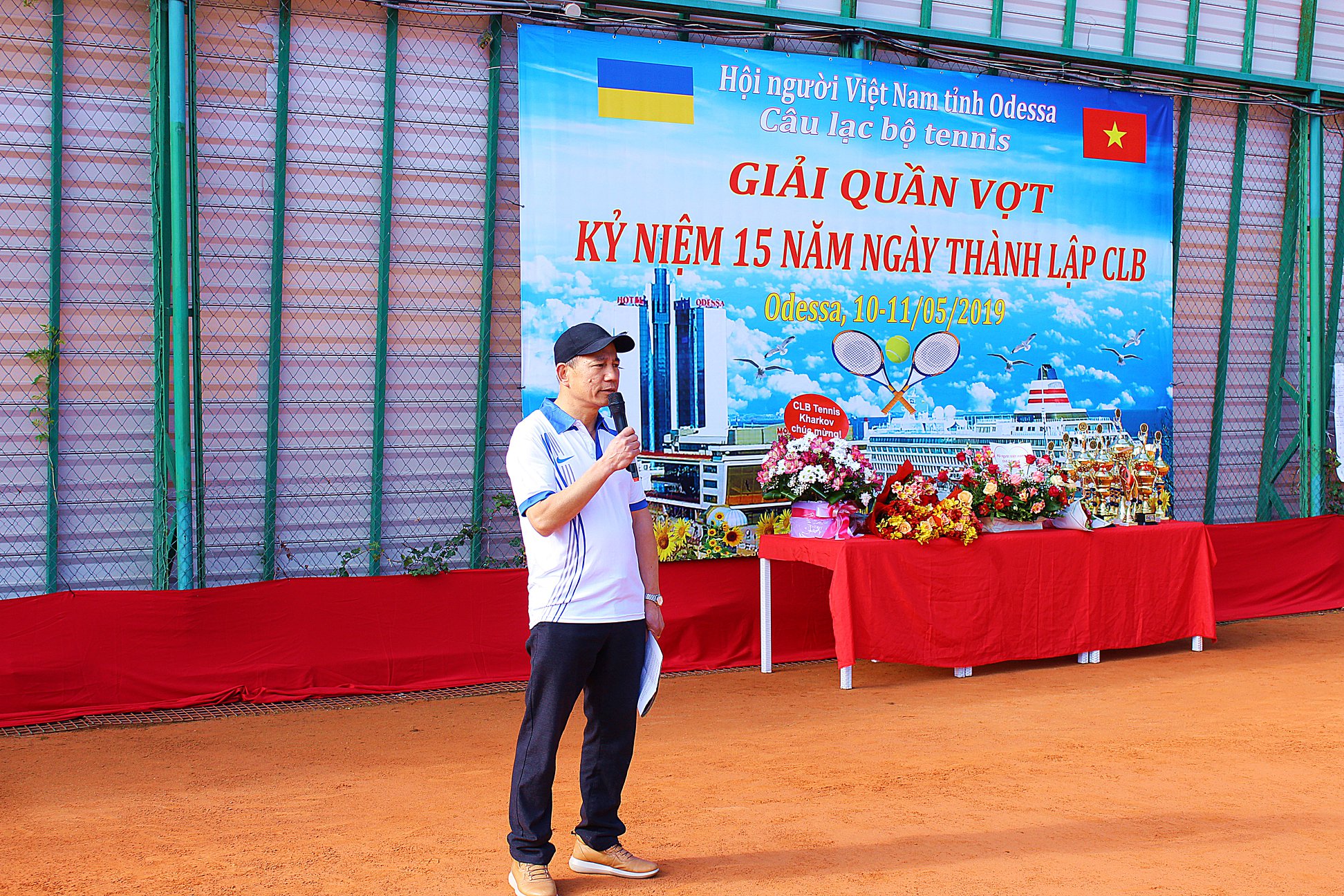 Phát biểu khai mạc của Chủ tịch CLB Tennis Odessa Nguyễn Hoàng Lân tại giải quần vợt "Odessa Open 2019"