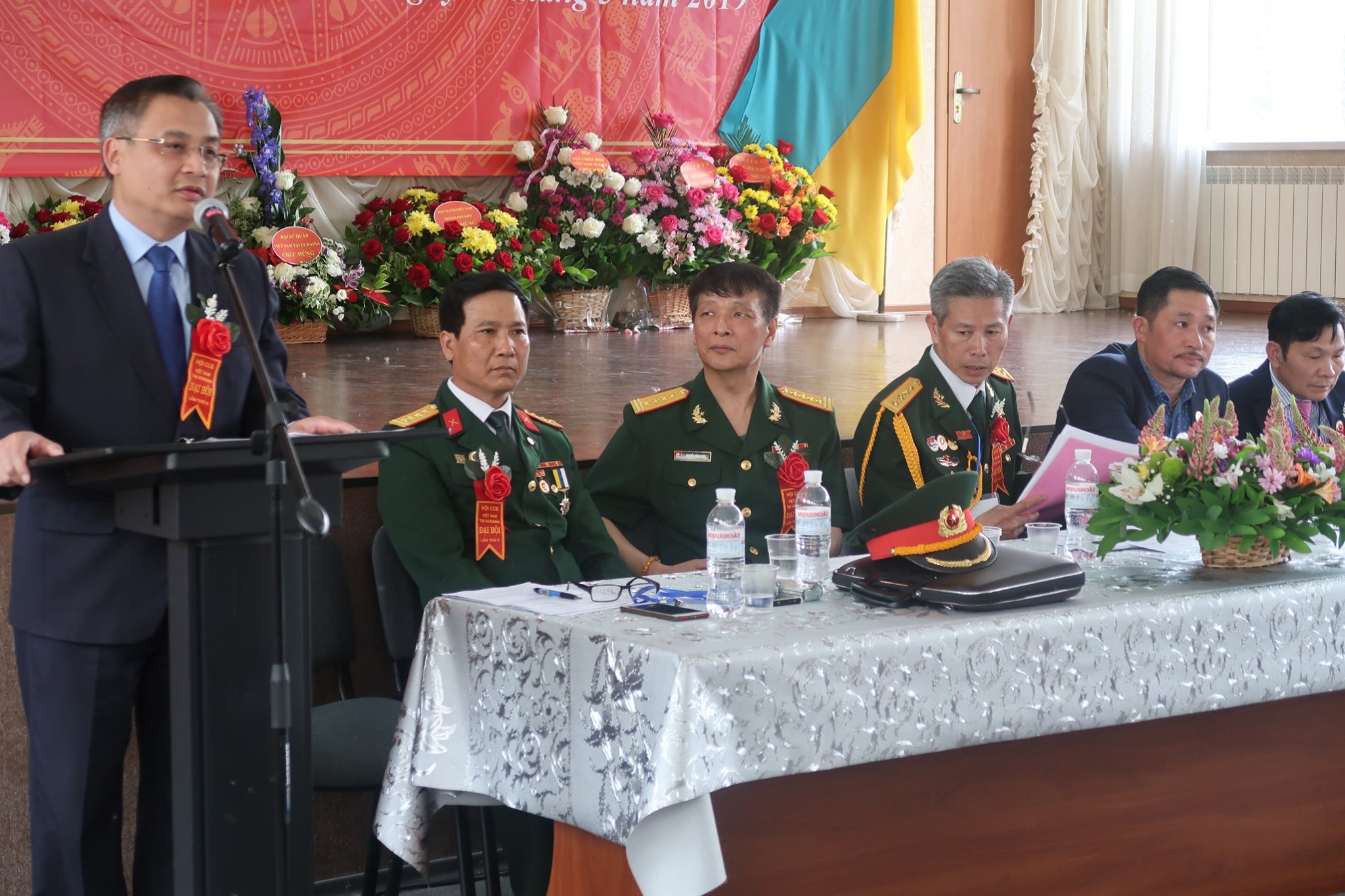 Đại hội đại biểu hội cựu chiến binh lần thứ II người Việt Toàn Ucraina thành công rực rỡ.