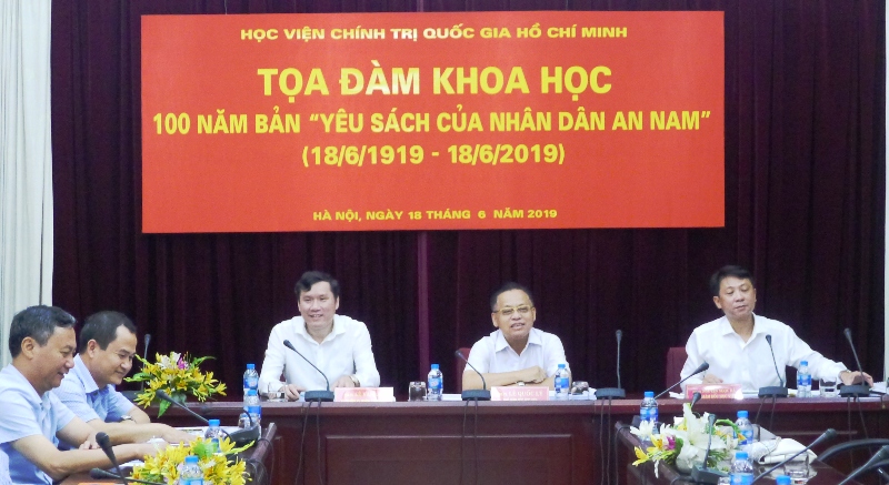 Tọa đàm khoa học: 100 năm bản “Yêu sách của nhân dân An Nam”