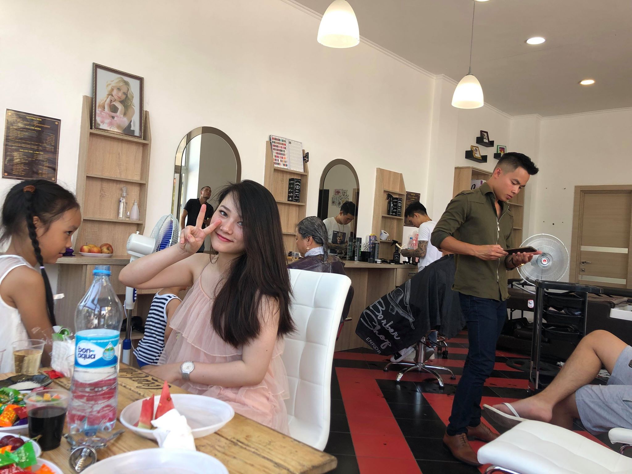 Khai trương Salon làm đẹp Hương Sen