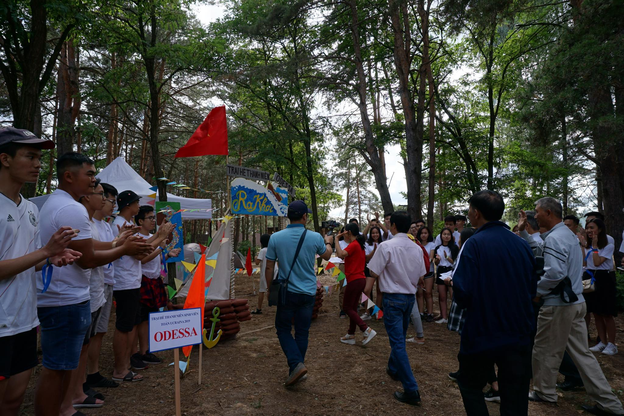 Đoàn Odessa tham dự Trạị hè toàn Ucraina 2019