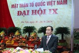 Ông Trần Thanh Mẫn tái đắc cử Chủ tịch Ủy ban Trung ương MTTQ Việt Nam