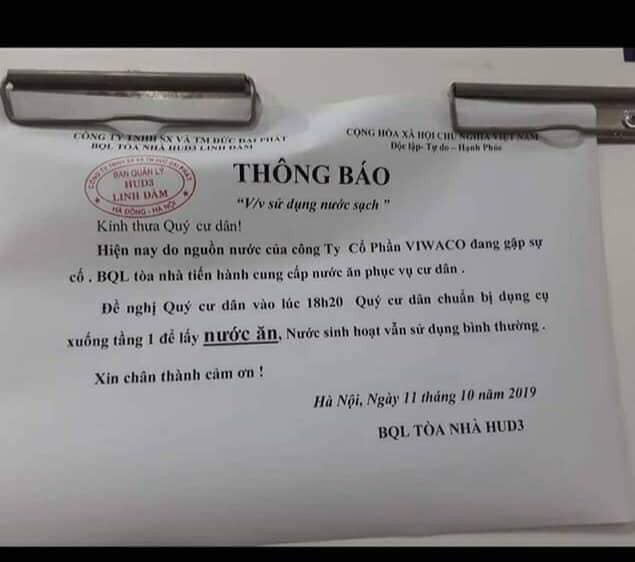 Hà Nội lập đoàn kiểm tra liên ngành xác định việc nước sạch có "mùi rất hắc, khét nồng"