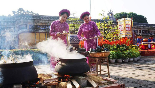 ‘Hương xưa bánh Tết’ trong Hoàng cung Huế