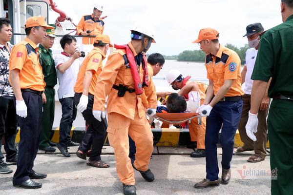 Tàu cá bị tông chìm trên biển Hải Phòng, 1 người chết, 4 người mất tích