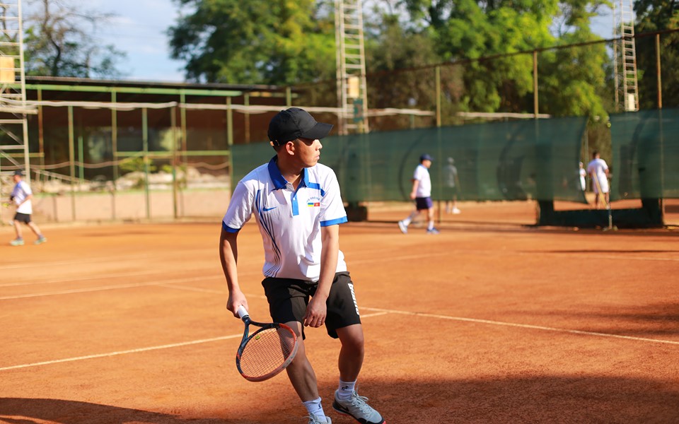 Giải tennis nội bộ CLB tennis nội dung đánh đôi