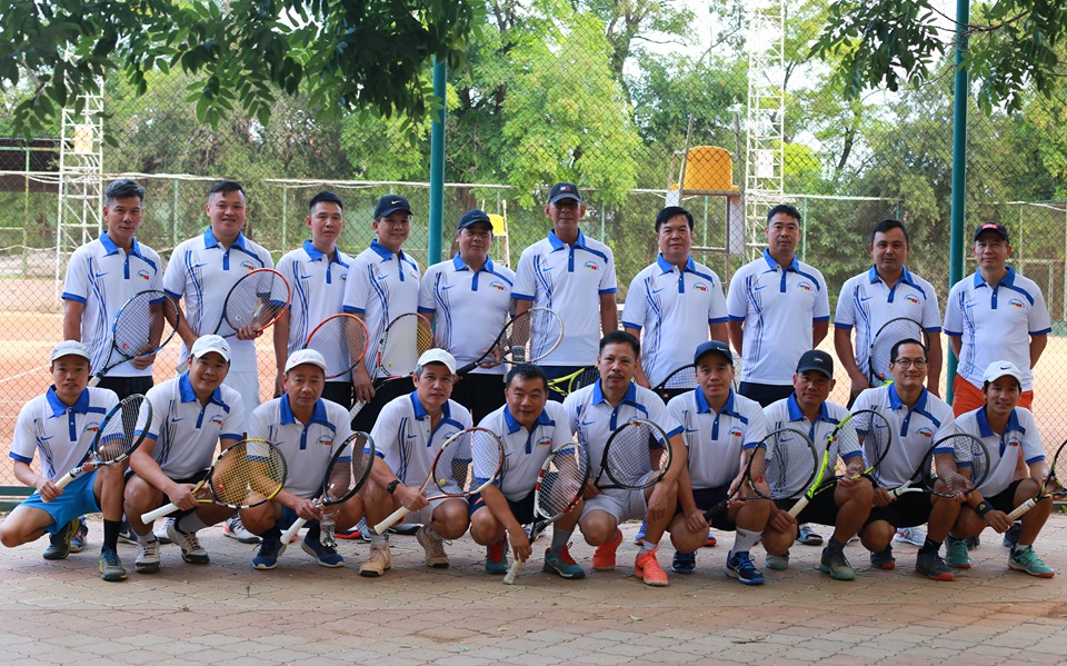 Giải tennis nội bộ CLB tennis nội dung đánh đôi