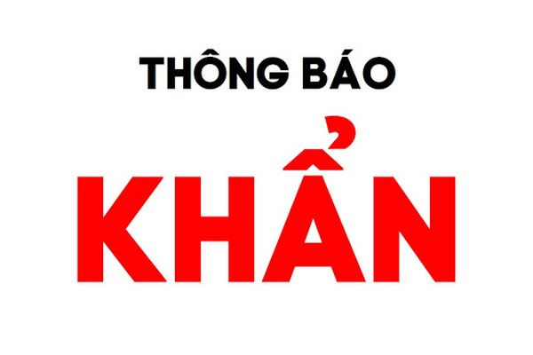 Thông báo khẩn số 2 của Ban phòng chống dịch bệnh cộng đồng