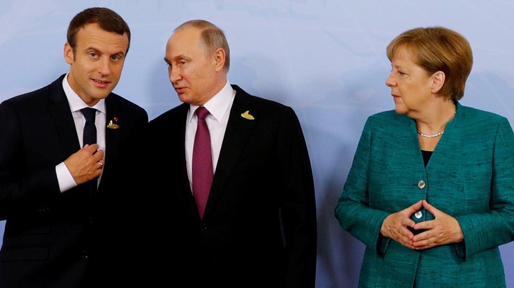 Putin, Merkel, Macron bàn về tình hình Donbass không có sự tham gia của Zelenski